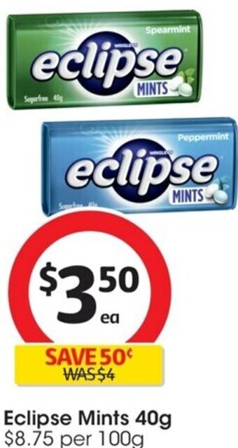 Eclipse Mints 40g