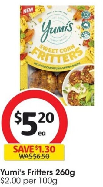 Yumi's Fritters 260g