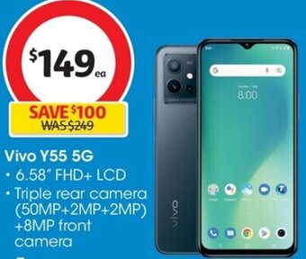 Coles Vivo Y55 5G offer