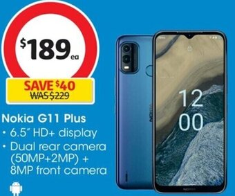 Coles Nokia G11 Plus offer