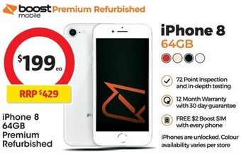Coles iPhone 8 64GB Premium Refurbished offer