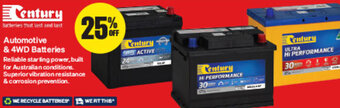 SuperCheap Auto Automotive & 4WD Batteries offer