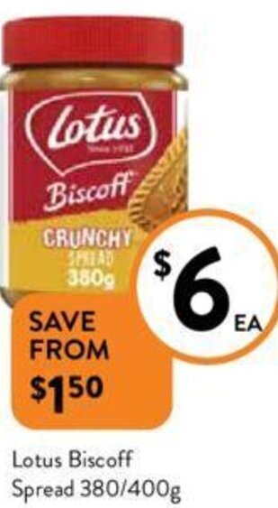Lotus Biscoff Spread 380/400g