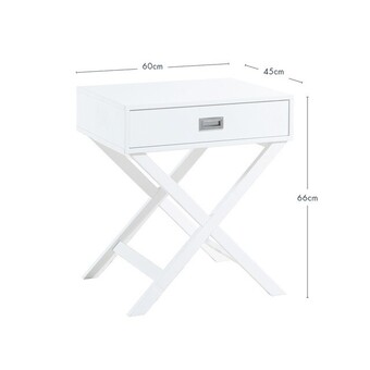 Pillow Talk Braxton bedside table by habitat offer
