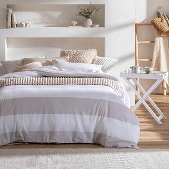 Kirra quilt cover set by habitat