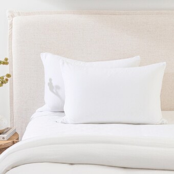 Pillow Talk Cotton jersey pillow protector by two islands offer