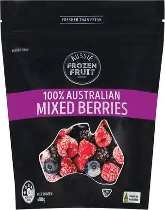 Woolworths Aussie Frozen Fruit 400g u2013 From the Freezer offer