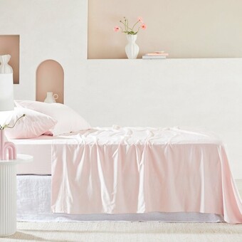 Pillow Talk 400 thread count bamboo cotton sheet set by habitat offer