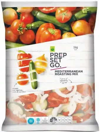 Woolworths Prep Set Go Frozen Mediterranean Roasting Mix 1 kg u2013 From the Freezer offer