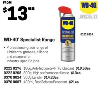 WD-40* Specialist Range