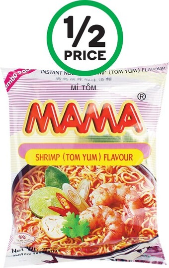 Woolworths Mama Jumbo Noodles 90g offer