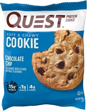 Woolworths Quest Protein Cookie Choc Chip 59g offer