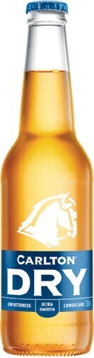 Woolworths Carlton Dry Bottles 24x330ml offer
