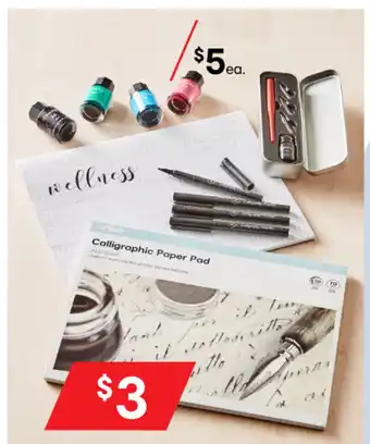 Calligraphic paper pad