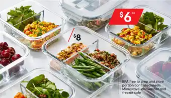 Microwave, dishwasher and freezer safe