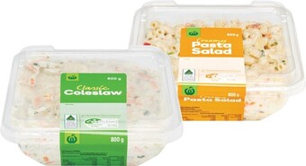 Woolworths Woolworths Pre Packed Salad Varieties 800g u2013 Excludes Ancient Grains & Basil Pesto Varieties u2013 From the Deli offer