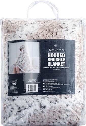 Woolworths Inspire Hooded Blanket offer
