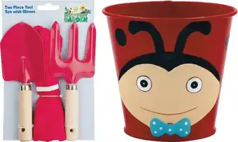 Discovery Garden Kids Tool Set, Pots or Stakes