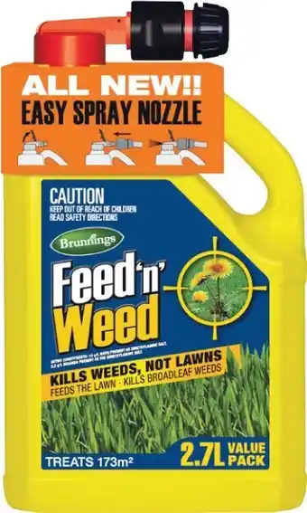 Woolworths Brunnings Feed u2018nu2019 Weed 2.7 Litre offer