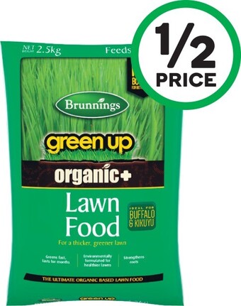 Brunnings Organic+ Fertilisers 2.5 kg