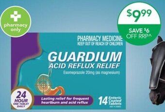 Terry White Guardium Acid Reflux Relief 14 tablets offer