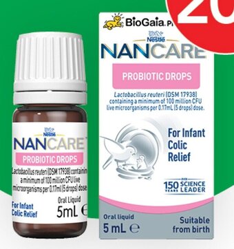 NANCare BioGaia Probiotic Drops 5ml