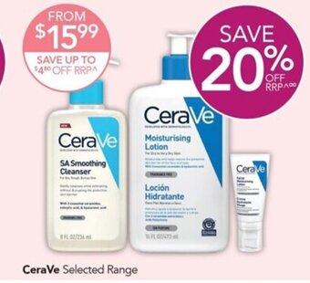 Terry White CeraVe Selected Range offer