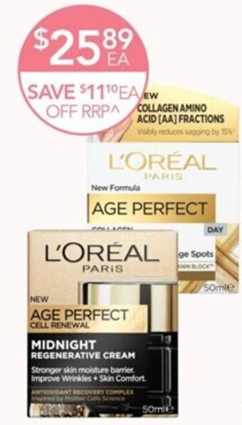 Terry White L'Oréal Paris Skin Care Selected Range offer