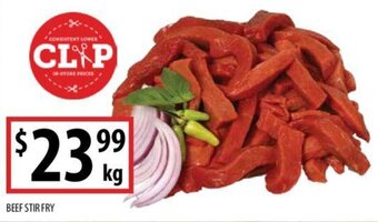 Supabarn BEEF STIR FRY offer