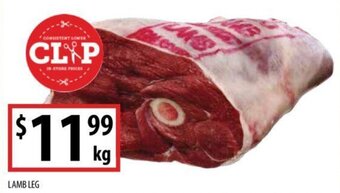 Supabarn LAMB LEG offer