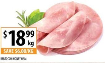 Supabarn BERTOCCHI HONEY HAM offer