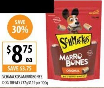 Supabarn SCHMACKOS MARROBONES DOG TREATS 737g offer
