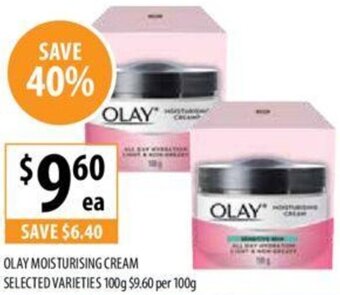 OLAY MOISTURISING CREAM SELECTED VARIETIES 100g