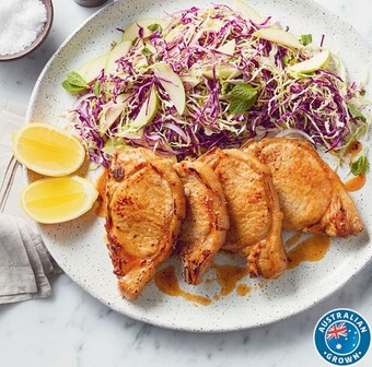 Coles Coles Australian Pork Loin Chops offer