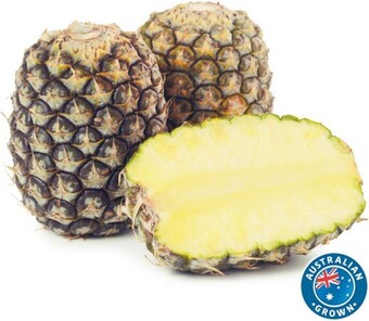 Coles Australian Sweet Topless Pineapple offer