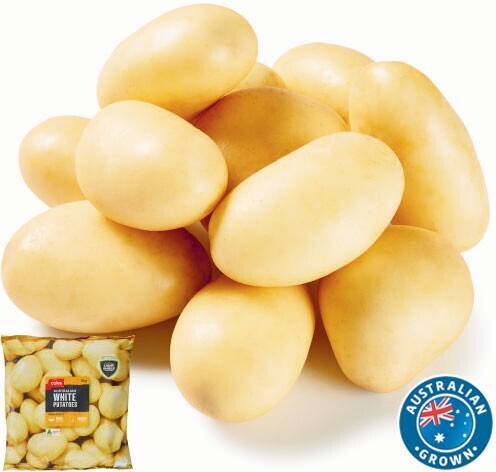 Bag of best sale potatoes coles