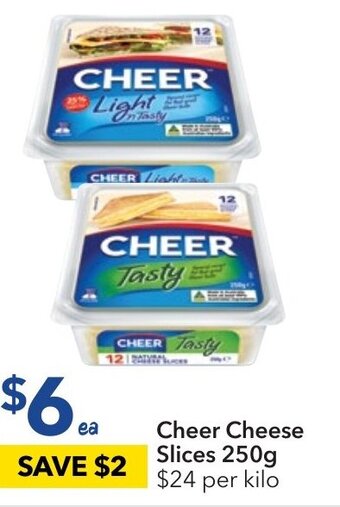 Ritchies Cheer Cheese Slices 250g offer