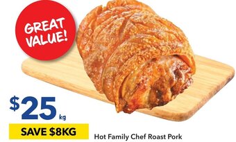Ritchies Hot Family Chef Roast Pork offer