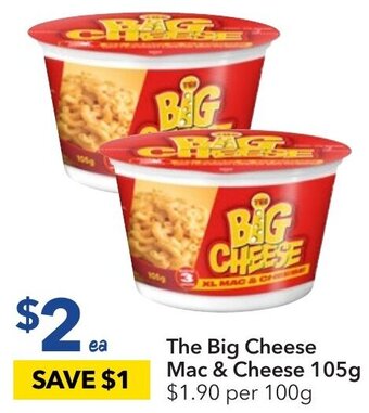 The Big Cheese Mac & Cheese 105g