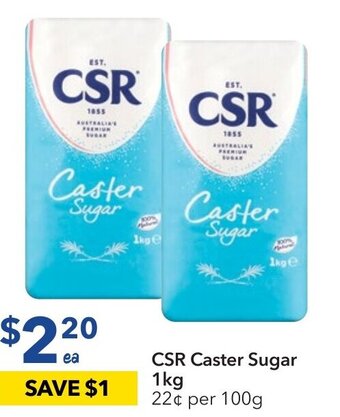 CSR Caster Sugar 1kg