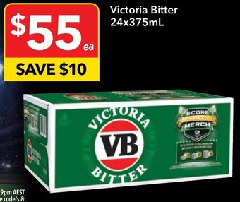 Ritchies Victoria Bitter 24x375mL offer