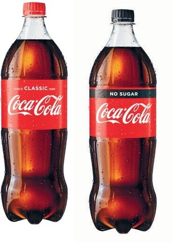 Coles Coca-Cola Soft Drink 1.25 Litre offer