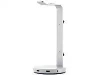 Officeworks Satechi Aluminium Headphone Stand Hub Silver offer