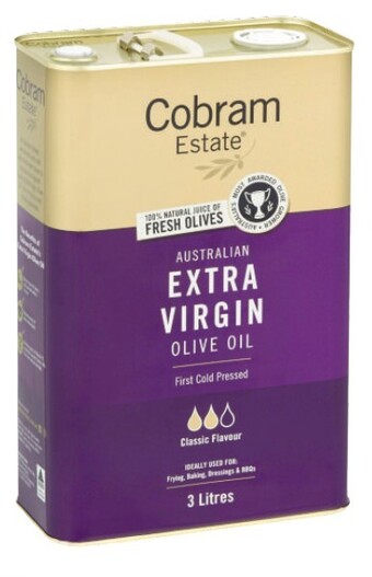 Coles Cobram Estate Olive Oil 3 Litre offer
