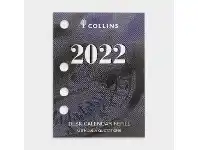 Officeworks Collins Debden Collins 2022 Day to Page Desk Calendar Side Bound Refill offer