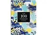 Officeworks Lake Press Rainy Day Puzzle Book Crossword Floral offer