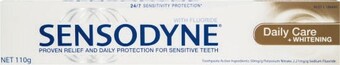 Coles Sensodyne Daily Care Toothpaste 110g** offer