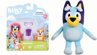 Coles Bluey Plush or Mini Figure 2 Pack offer