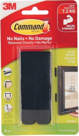 Coles Command Large Picture Hanging Strips 4 Pack offer