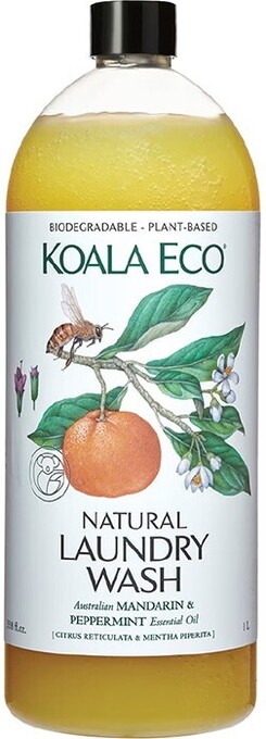 Koala eco laundry liquid mandarin & peppermint 1l